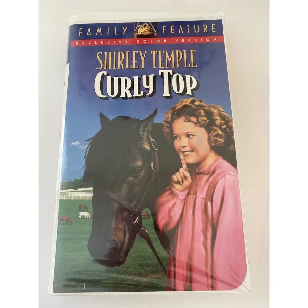 Shirley Temple Family Favorites Triple Pack 3 Movie‎ Collection VHS Set V3 2000